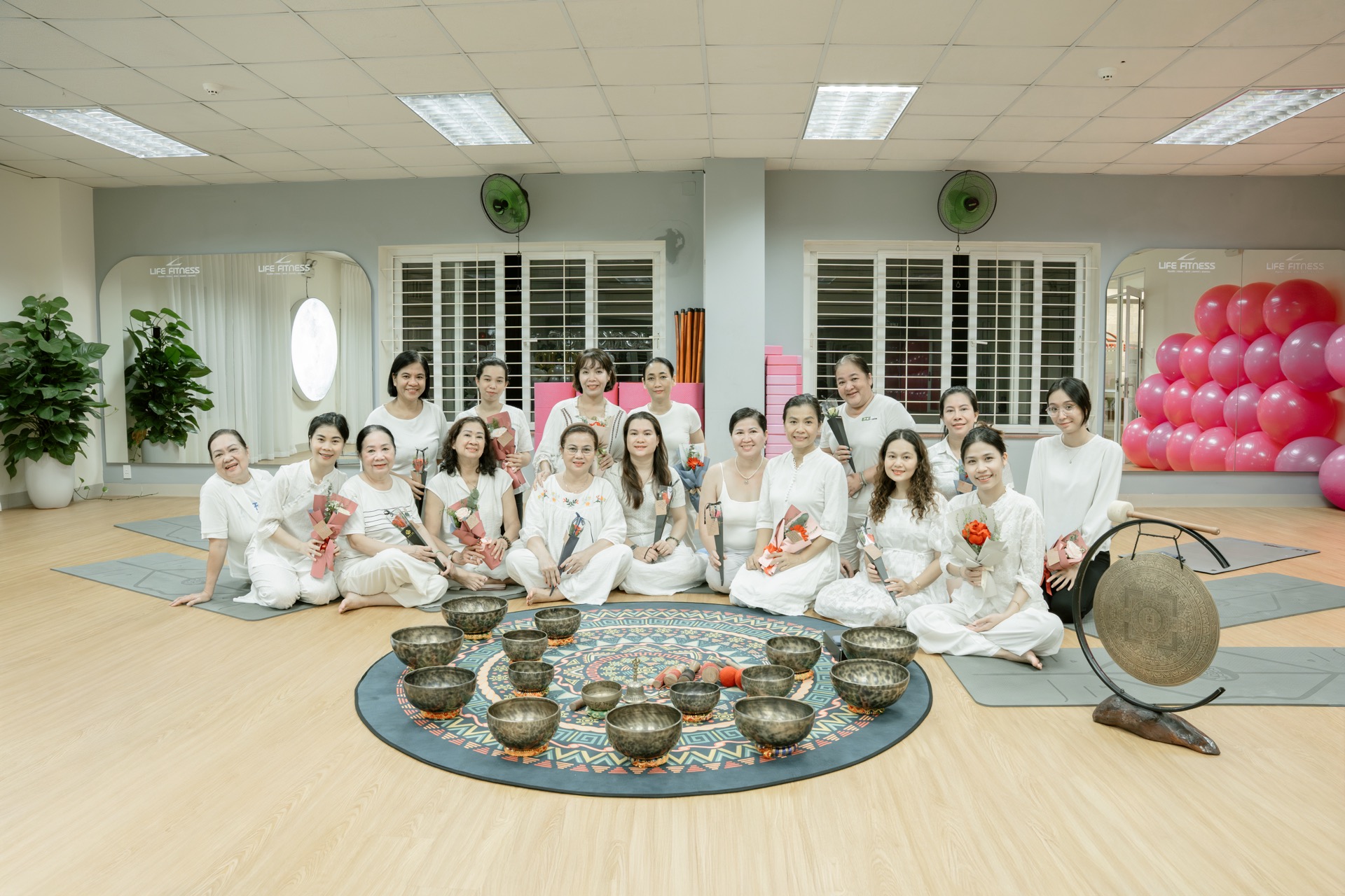Yoga class